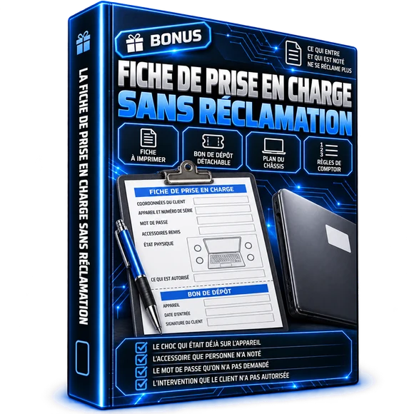 Bonus 4, La Fiche de Prise en Charge sans Réclamation