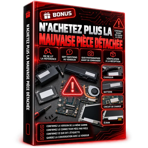 Bonus 5, N’Achetez Plus la Mauvaise Pièce Détachée